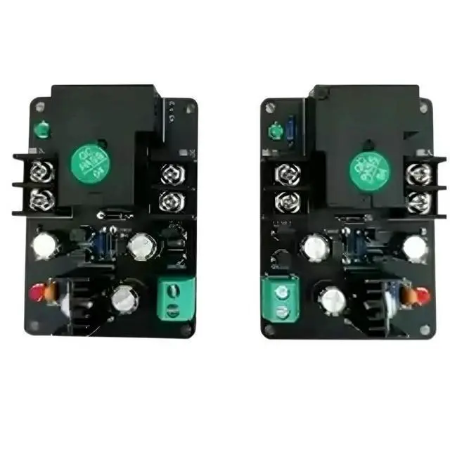 Alt view image 2 of 3 - 2pcs 40A Power Amplifier Speaker Delay Protection Board L+R Stereo High Power AC 12V-18V