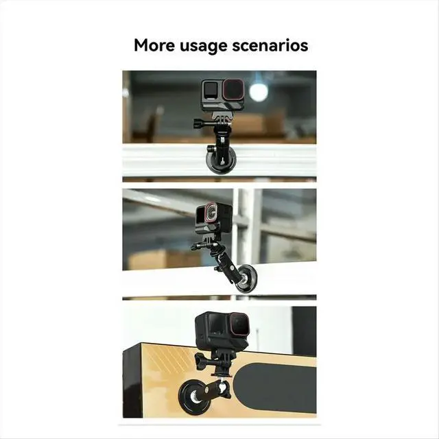 Alt view image 2 of 6 - Universal Magnetic Chassis Bracket Base for X5 Action Gopro Camera Mount Holder Accessory