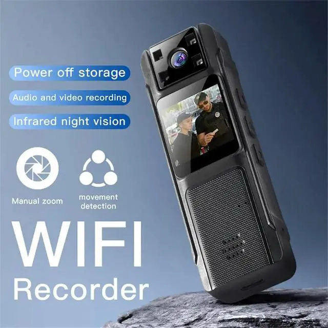 Alt view image 2 of 6 - HD 1080P Mini Camera Digital Video Recorder Wearable Small Body Cam Infrared Night Vision Sports DV Camcorders