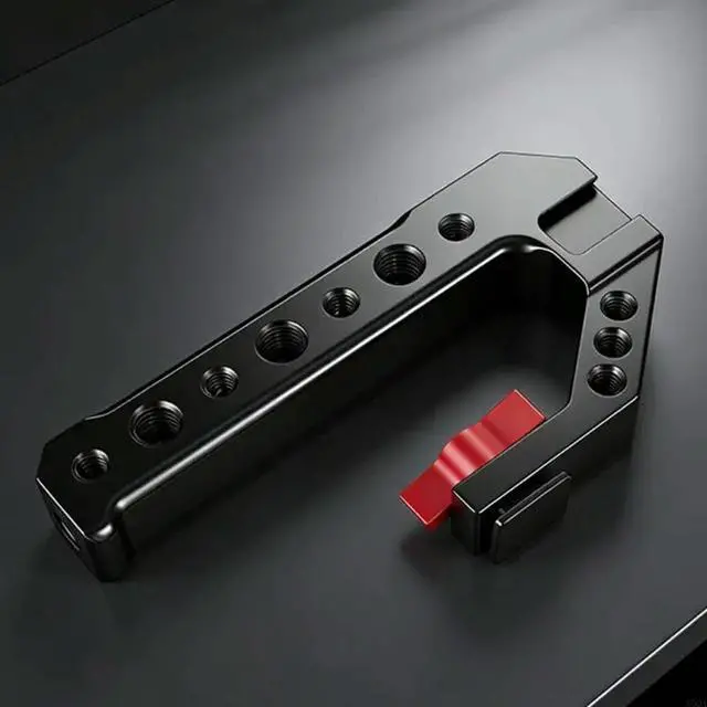 Alt view image 3 of 6 - 2025 Top Handle Cold Shoe Mount 1/4inch 3/8inch for LED Light Microphone Video Grip