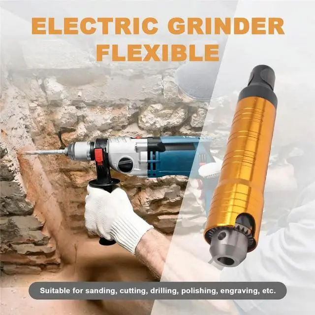 Main image of Flexible Shaft Rotary Tool Attachment with 0.3-6.5mm Chuck Handheld Electric Drills