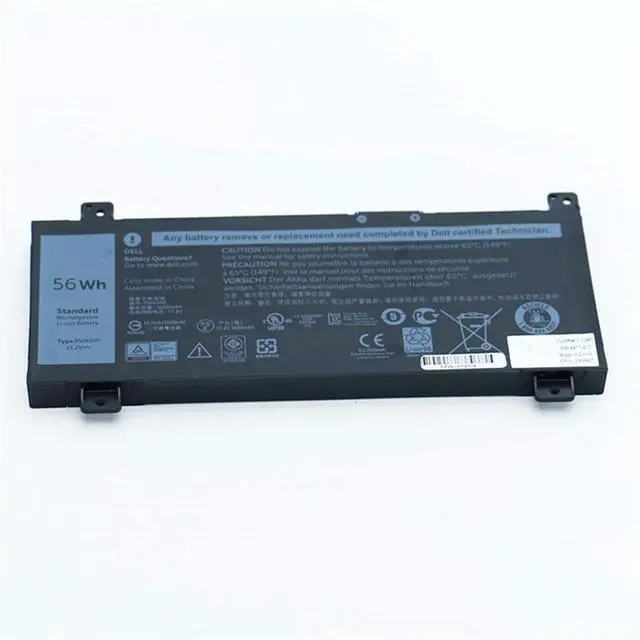 Alt view image 2 of 3 - 56Wh For Inspiron 7000 14 7466 7467 PWKWM P78G Laptop 15.2V Black