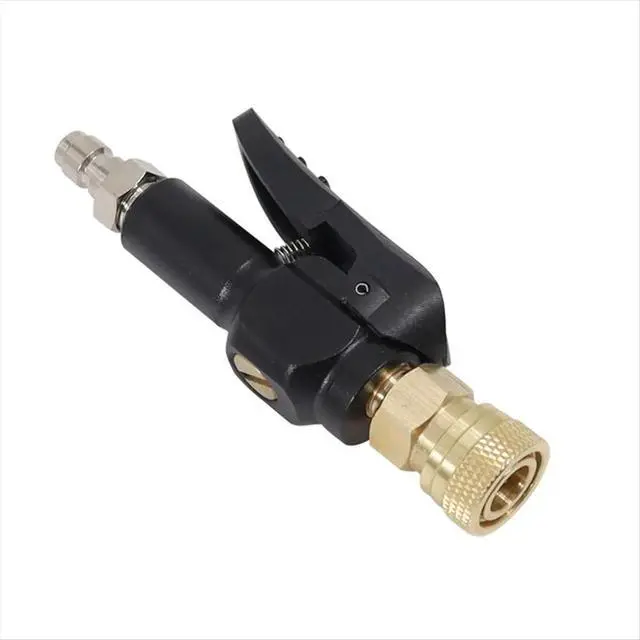Alt view image 3 of 6 - 100Bar Quick Inflation Connector Chuck Filling Adapter with 8Mm Male and Female Header Quick Plug-AD26 A