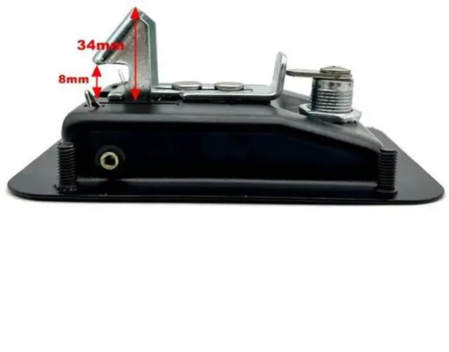 Alt view image 3 of 3 - 4X Silent Generator Door Locks Car Door Locks Industrial Equipment Mechanical Door Locks With Keys