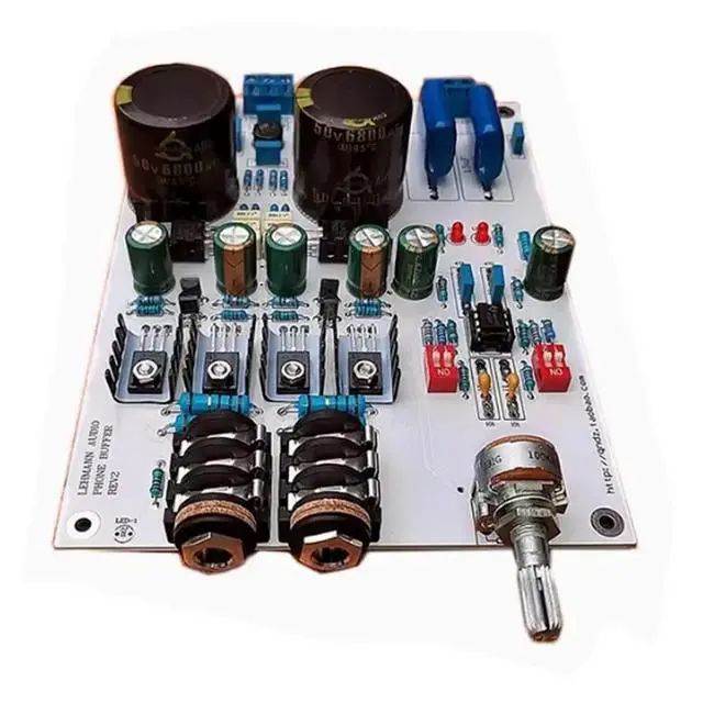 Alt view image 2 of 3 - E1 Lehmann Headphone Amplifier Circuit noise free Lehmann Headphone Power Amplifier finished Board preamplifier Board