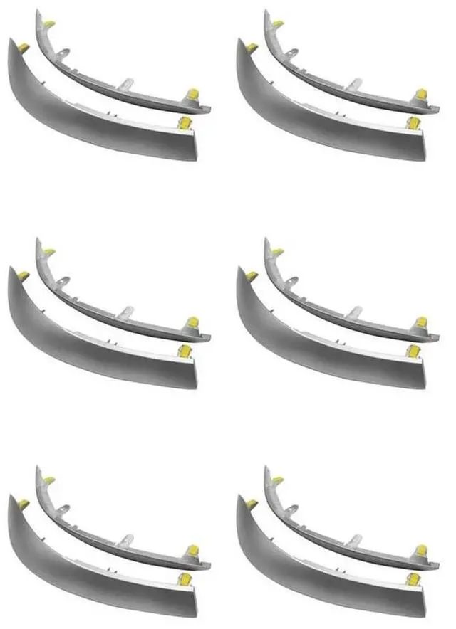 Main image of 6X Air Outlet Frame Interior Strip Air Vent Outlet Cover Trim For Toyota Corolla 2007-2013 5543602330 5543502370