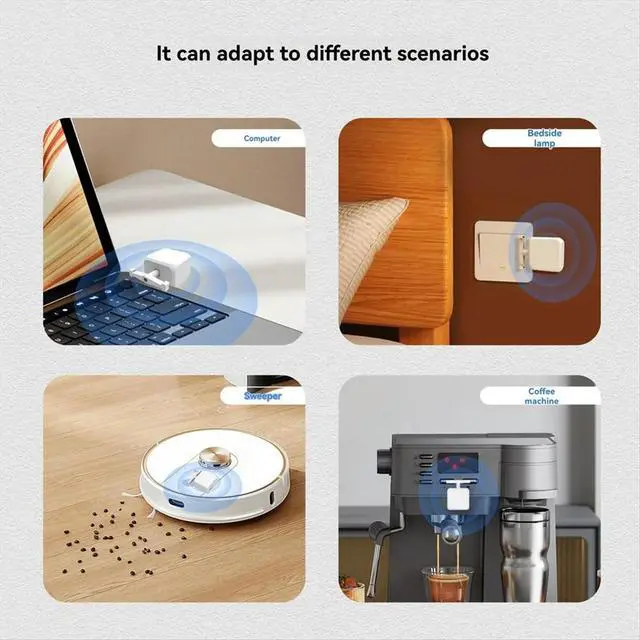 Alt view image 2 of 3 - Tuya Bluetooth Finger Robot Warp Switch Button Key Life App Voice Control Via Alexa, Google Assistant