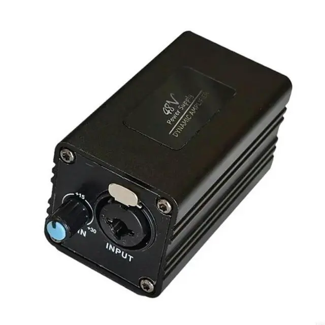 Alt view image 2 of 3 - A11 Aluminum Auditory Amplifier Boosts Dynamic Microphones Up To 30dB