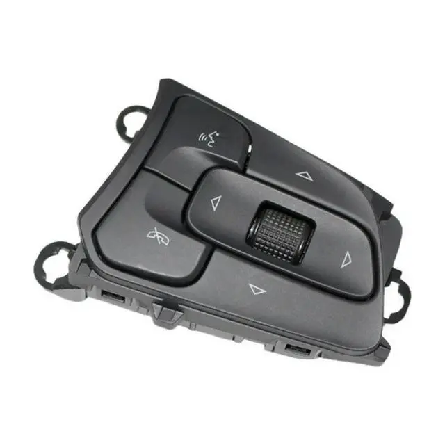 Alt view image 2 of 3 - For Buick Encore Enclave GX Enclave 2020-2024 13541206 Right-Side Steering Wheel Button Replacement Part