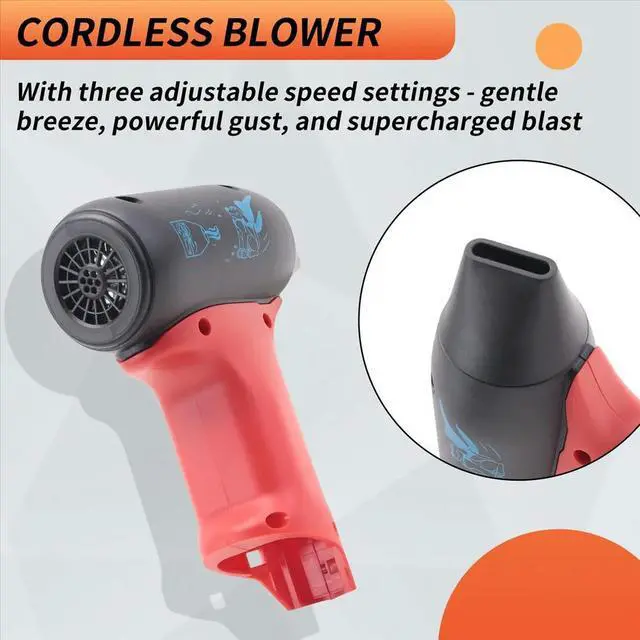 Alt view image 2 of 3 - Jet Violent Fan Powered Tool for Milwaukee 18V Lithium with Adjustable Speeds for Blower