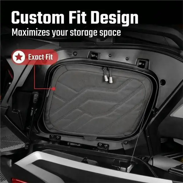 Alt view image 2 of 3 - For Can Am For Spyder RT/RT-L/RT-S 2010+ , Saddlebag Liner Waterproof Trunk Organizer Luggage Side Bag