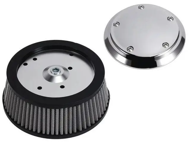 Main image of For Touring Dyna Wide Glide FXDWG Air Cleaner Outer Cover& 6-Hole& Gray Filter Kit