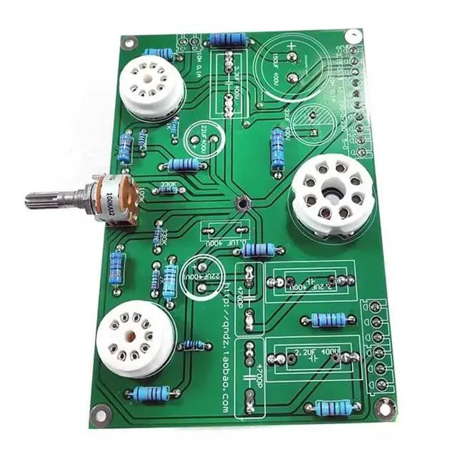 Alt view image 2 of 3 - KSL-M7 Circuit Vacuum tube Preamplifier Board Tube Rectifier 12AY7/12AT7 Electronic tube preamp Board