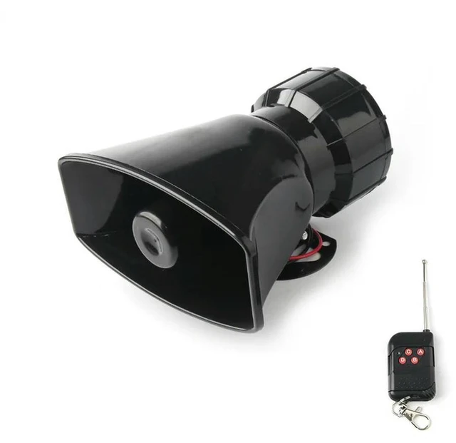 Main image of Car Ccessories 12V Speaker 130dB Electronic Siren Loud Car Warning Alarm Police Fire Siren Horn Loudspeake