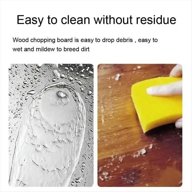 Alt view image 2 of 6 - 316 Stainless Steel Kitchen Cutting Board Mildew Household Kitchen Kneading Panel Low Noise Cutting Board 39x28cm