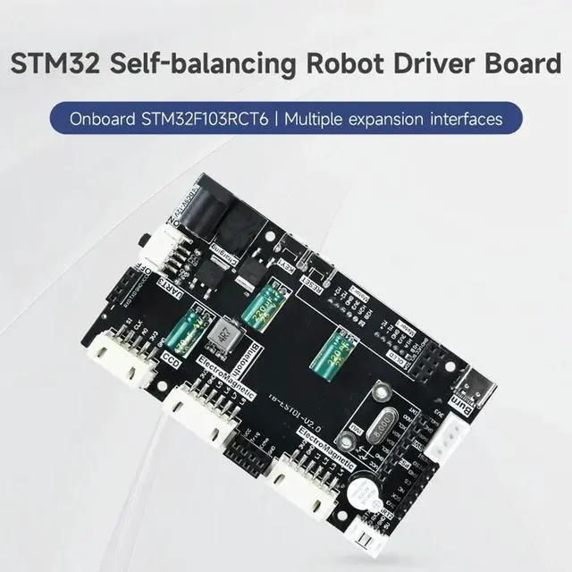 Alt view image 2 of 6 - STM32 Robot Driver Board Parts STM32F103RCT6 Chip with Multiple Expansion Interfaces Supports Bluetooth B