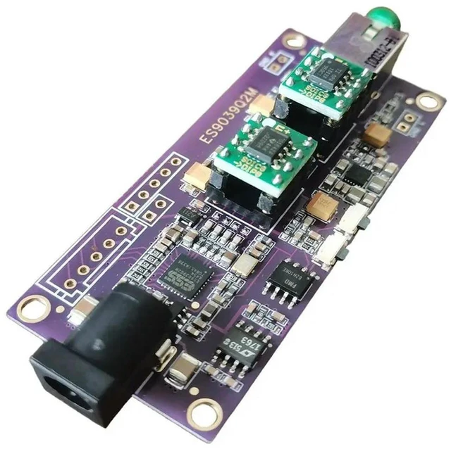 Main image of ES9039Q2M Decoding Board I2S Input ES9039 Asynchronous USB Module OPA1642+OPA1612 Can Be Paired With Italian Interface