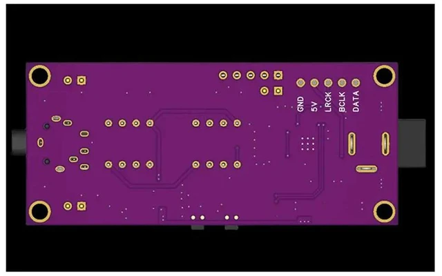 Alt view image 2 of 3 - ES9039Q2M Decoding Board I2S Input ES9039 Asynchronous USB Module OPA1642+OPA1612 Can Be Paired With Italian Interface