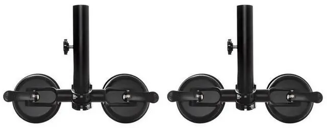 Main image of 2X Flag Pole Holder With Suction Cup Multiposition Flagpole Holder Flag Pole Mounting Bracket For RV Truck SUV Use