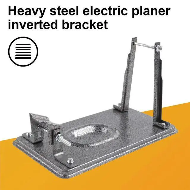 Alt view image 2 of 6 - Electric Planer Inverted Bracket Woodworking Reverse Mounting Stand Carpenter Fixed Base for Electric Tool