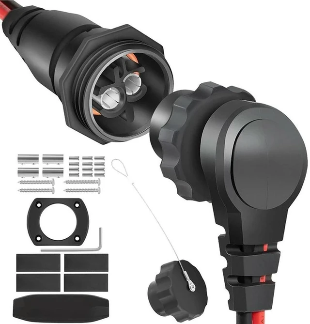 Main image of 1865120 MKR-28 Motor Plug And Receptacle Plug And Receptacle Freshwater And Saltwater Marine Accessory Quick