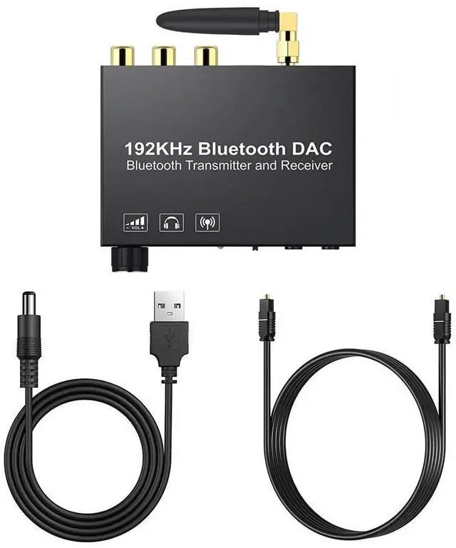 Main image of Bluetooth Audio Transmitter and Receiver DAC Converter RX/TX Audio Extensor Digital Audio Adapter LAN Extensor