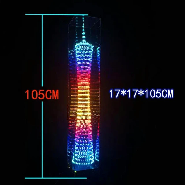 Alt view image 3 of 3 - shell for 32x32 canton tower(shell only) 3mm