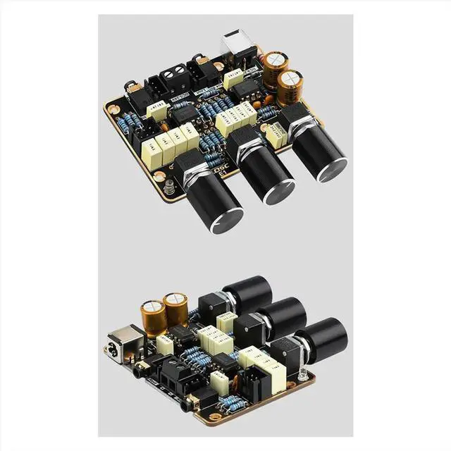 Main image of NE5532 Mini Preamlifier Tone Board Active Filter Amplifier Preamp with Adjustment Volume Control for Home Theater