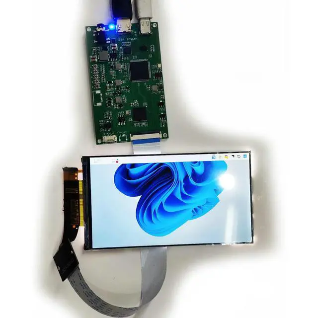 Alt view image 2 of 3 - MIPI driver board for Sharp LQ055T3SX02 5.5" 1920x1080 60hz Type-C mini HDMI signal input