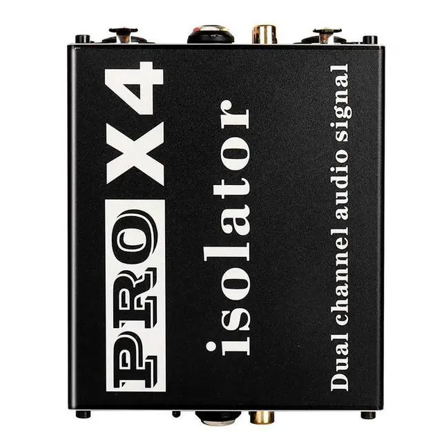 Alt view image 2 of 3 - PRO X4 Multi-function Dual Channel Audio Isolation Hum Eliminator Current Acoustic Noise Filter Remover