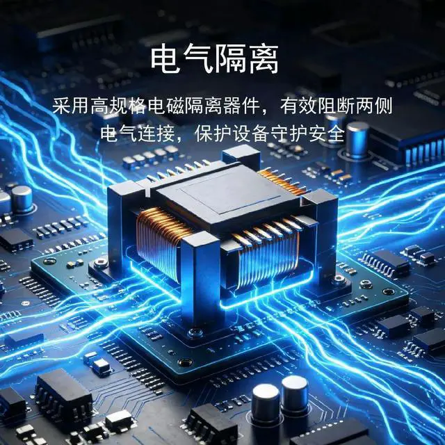 Alt view image 3 of 3 - USB2.0 High Speed Isolator HUB 480Mbps 3kV Electromagnetic Isolation UG01 Audio, Low Noise Isolation