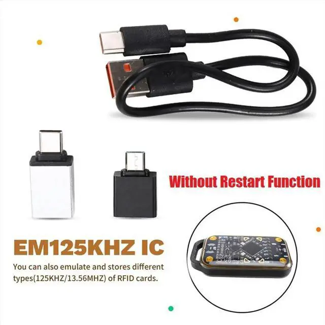 Main image of Chameleon Ultra RFID Chip Reader Card Emulator NFC Duplicator+2XUID Card 125Khz 13.56Mhz ID IC Card Decode