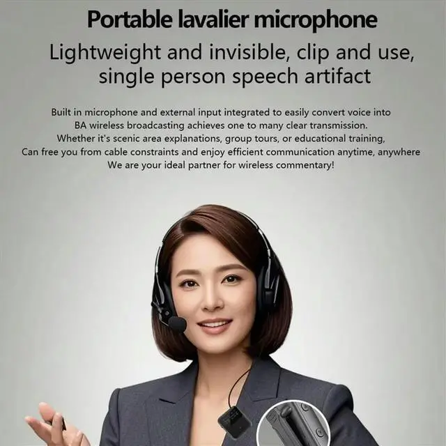 Alt view image 2 of 6 - Bluetooth 5.4 Audio Receiver Transmitter AptX-LL/HD/AD LC3 Auracast LE Audio Adapter Stereo Music with Mic
