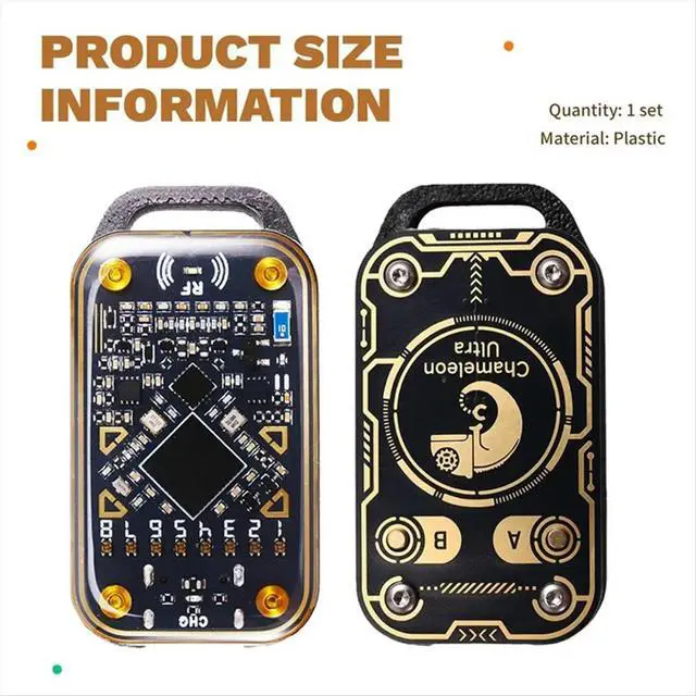 Alt view image 2 of 6 - Chameleon Ultra RFID Chip Reader Card Emulator NFC Duplicator+2XUID Card 125Khz 13.56Mhz ID IC Card Decode