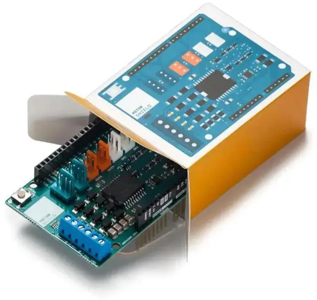 Main image of For Motor Shield Rev3 A000079 L298P Dual Full Bridge Drive Board For UNO R3- Replacement Part