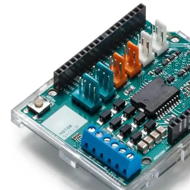 Alt view image 3 of 3 - For Motor Shield Rev3 A000079 L298P Dual Full Bridge Drive Board For UNO R3- Replacement Part