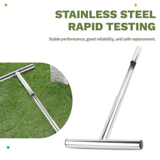 Alt view image 2 of 3 - 21inch Soil Sample Probe Stainless Steel Quick Inspection for Lawn Garden Farm