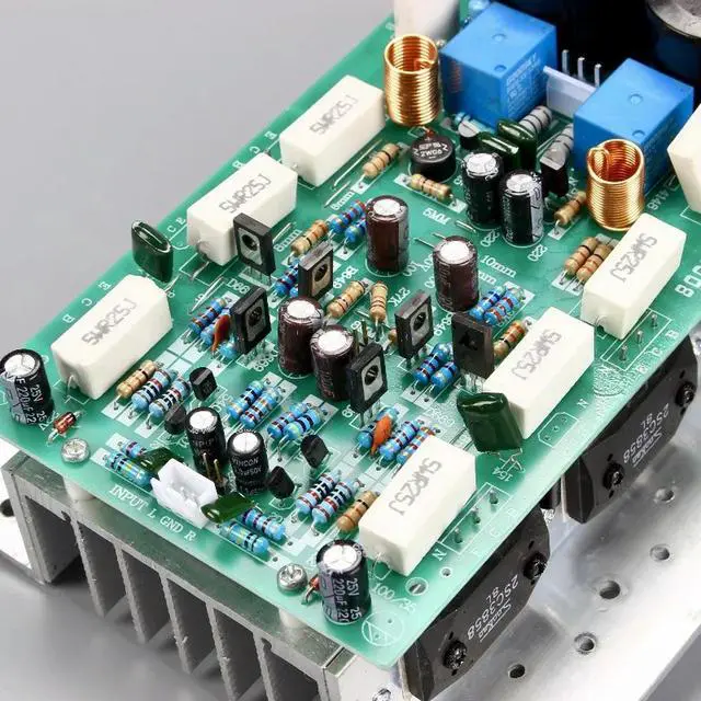 Alt view image 3 of 3 - SanKen 1494/3858 400W 2.0 Channel Stereo High Power Amplifier Board Audio Finished Product