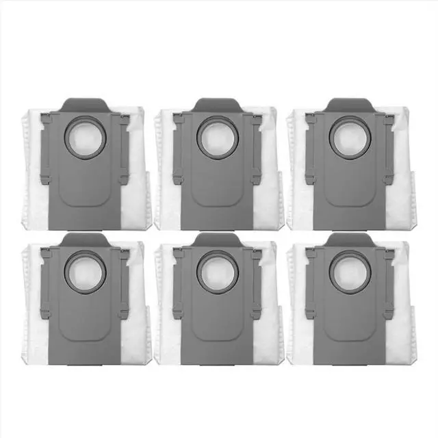 Alt view image 3 of 6 - For Roborock Qrevo Master/Qrevo Slim Robot Vacuums Cleaner Accessory Main Side Brush Filter Mop Cloths Dust Bag Spare