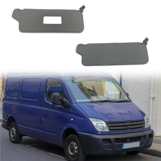 Alt view image 3 of 3 - 1Pair Car Sun Visor Sunshade W/Vanity For SAIC MAXUS V80 LDV Windshield Sunvisor Shades Make-Up Left+Right
