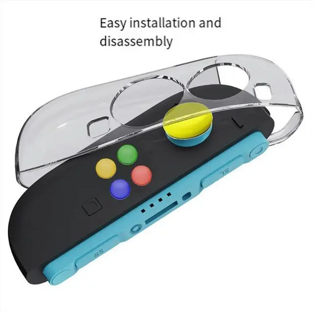Main image of For Switch 2 Split Protective Case Joystick Cap+D-Pad Button Cap Set for Switch 2 D-PAD Color Button Cap Accessories