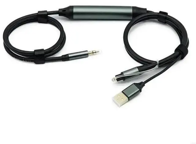 Main image of 2025 Opticals To 3.5mm Stereos Sound Adapters Cable Includes USB Power Port