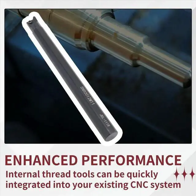 Main image of Internal Thread Tool Kit Support SNL0012M11 CNC Machining Turning Tools with 11ER AG60 Suit MMT11IR