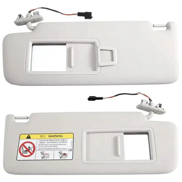 Alt view image 2 of 3 - 5G0857551 5G0857552 Car Sun Visor Make Up Mirror For VW Golf 7 7.5 Passat B8 CC Jetta MK7 A7 Skoda Octavia 3