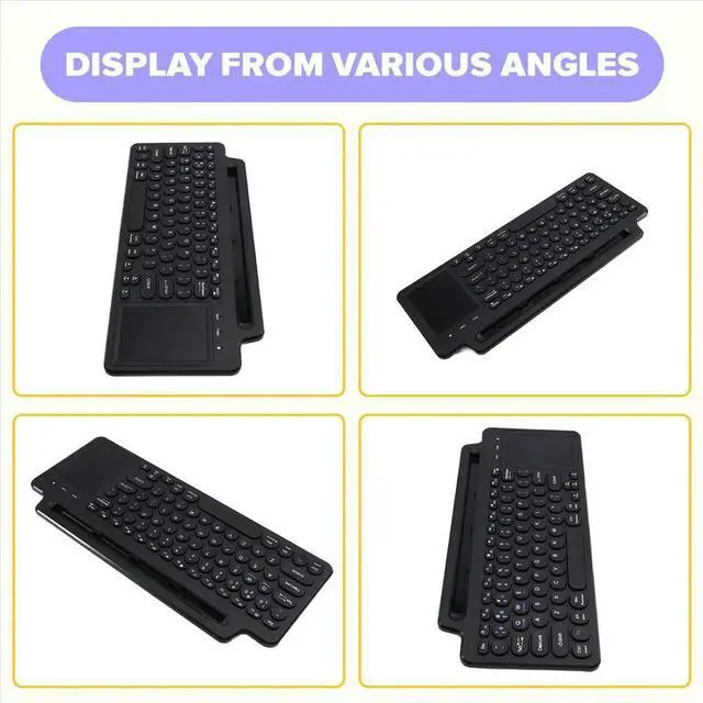 Main image of 2.4G Bluetooth Keyboard with Number Touchpad Mouse Card Slot Numeric Keypad for Android IOS Desktop Laptop PC