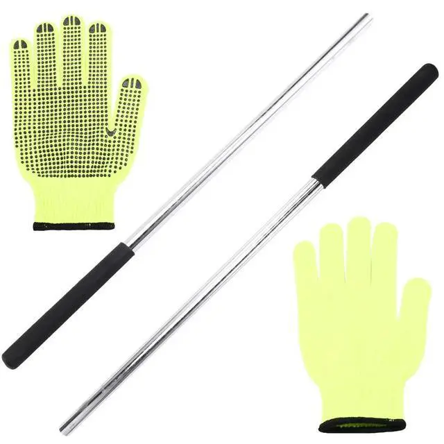 Alt view image 3 of 3 - Garage Door Torsion Spring Winding Bars with Non-Slip Handle Torsion Spring Bars