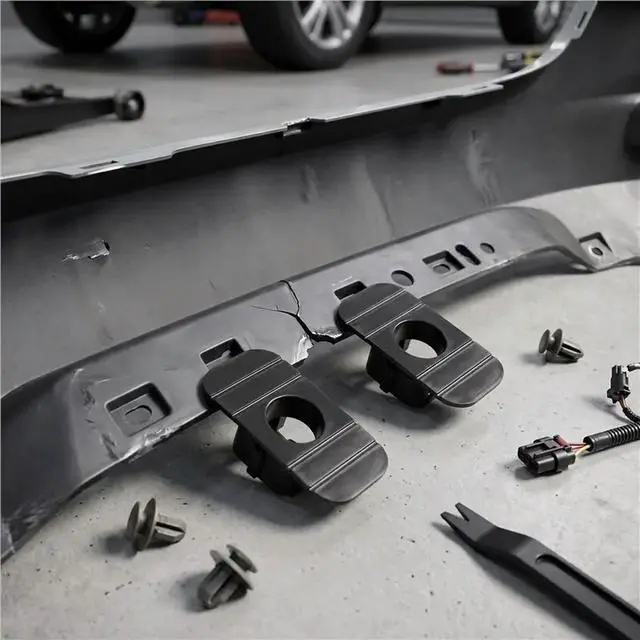 Alt view image 2 of 3 - 4PCS 86675-0Q500 95720-2S000 PDC Sensor Retainer Holder For Hyundai