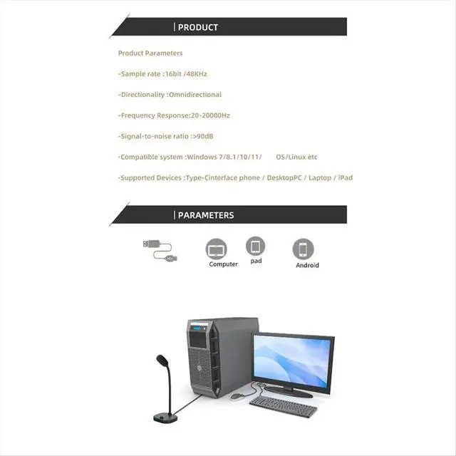 Alt view image 3 of 6 - MK100 Voice Changer,Live Voice Card Voice Changer, Handheld Microphone Voice Changer Sound Card Voice Changer