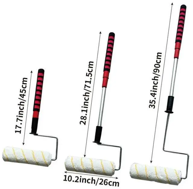 Main image of Paint Roller Brush Home Decor Latex Paint Roller Brush Wall Tools Wall Paint Brushes House Painting Supplies