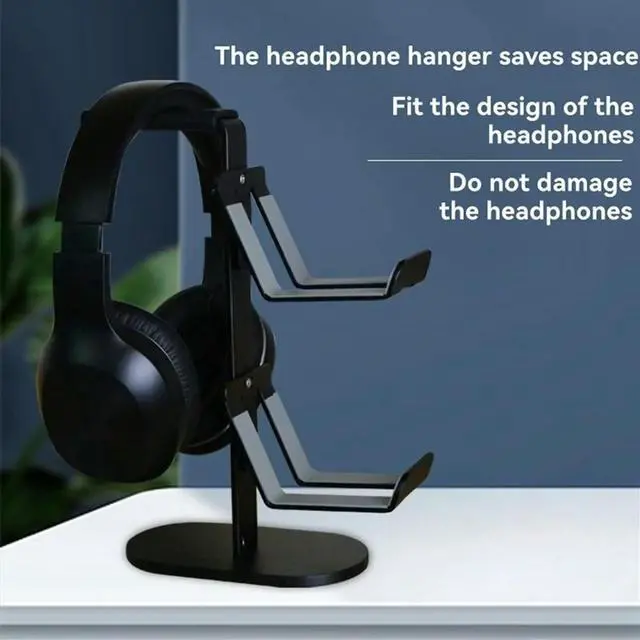Alt view image 3 of 6 - Headphone Stand Headset Handle Game Console Stand Headset Mobile Phone Creative Desktop Computer Universal A